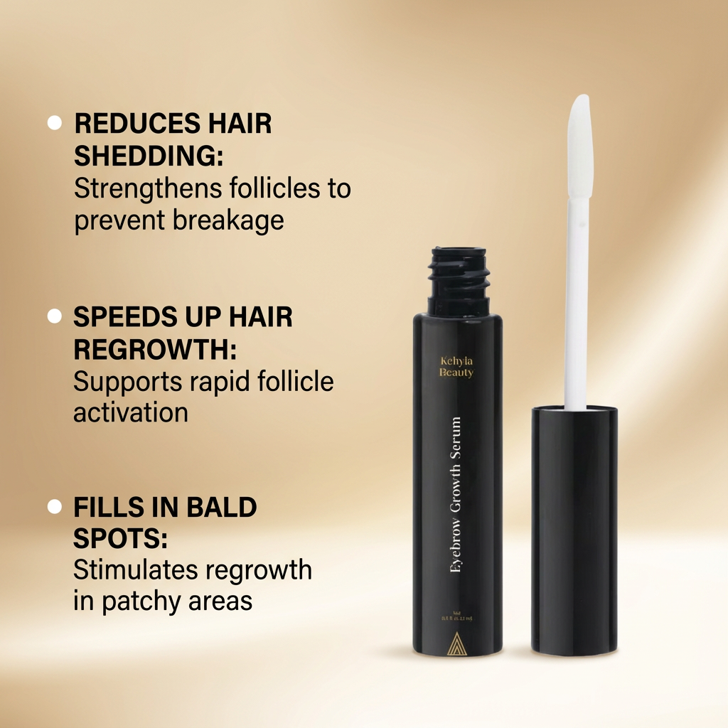 Kehyla Beauty - Sérum para el crecimiento de las cejas
