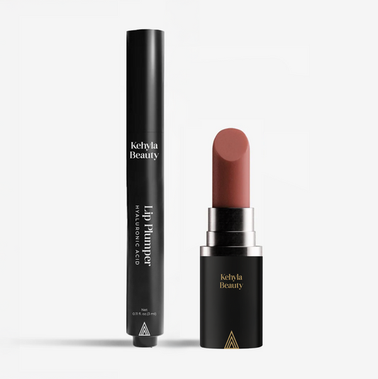 Lip plumper + lipstick